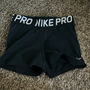 Black Nike Pro Spandex